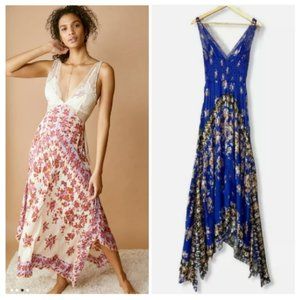 Free people Make or Break Maxi slip dress XS